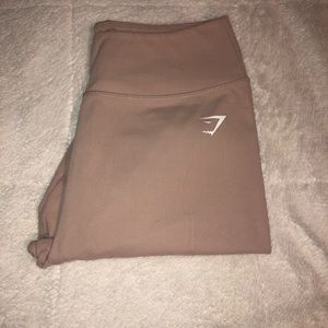 Nude capris leggings